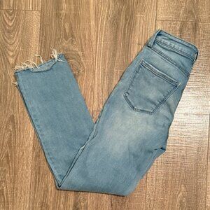 LC Lauren Conrad Light Blue Cropped Jeans